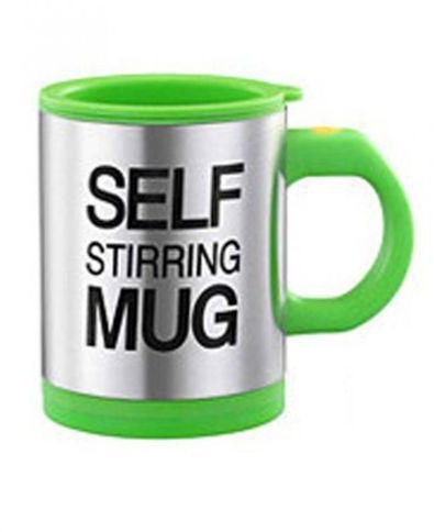 One Plus one Self Stirring Mug - Green