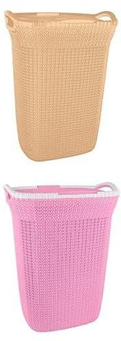 Laundry Basket Palm Baige + Laundry Basket Palm - Multiple Colors-M