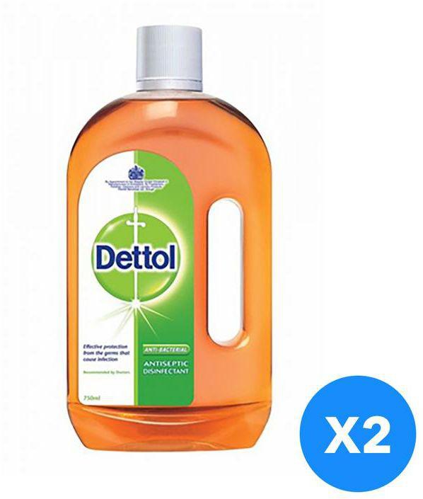 Dettol Liquid 750ml Set of 2