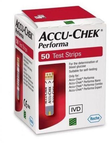 ACCU CHEK ACCU CHEK Performa Glucose Test Strips - 50 Strips