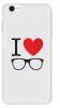 Stylizedd Apple iPhone 7 Slim Snap case cover Matte Finish - I love glasses