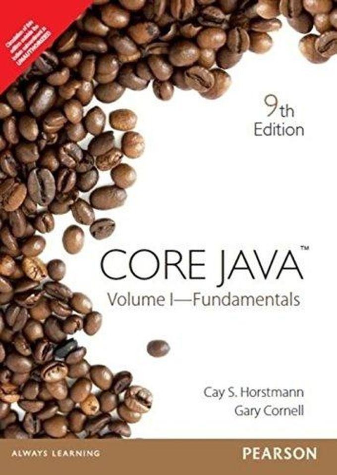 Pearson Core Java Volume 1 Fundamentals ,Ed. :9