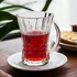 Lav طقم مج زجاج للشاي والقهوة 6 قطع 150 سي سي