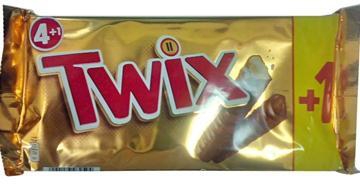 Twix Multipack Chocolate - 5 x 50 g