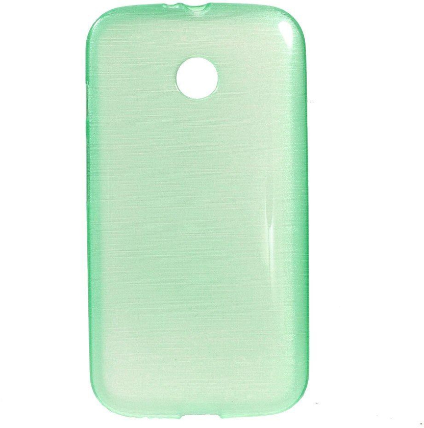 Ozone Glossy Outer Brushed Inner Light Green Shell Case for Motorola Moto E