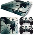Sasuke PS4 Slim Skins Sticker Cover Decal for Sony Playstation 4 Slim Console Controller