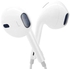 In-Ear Wired Earphones With Mic White