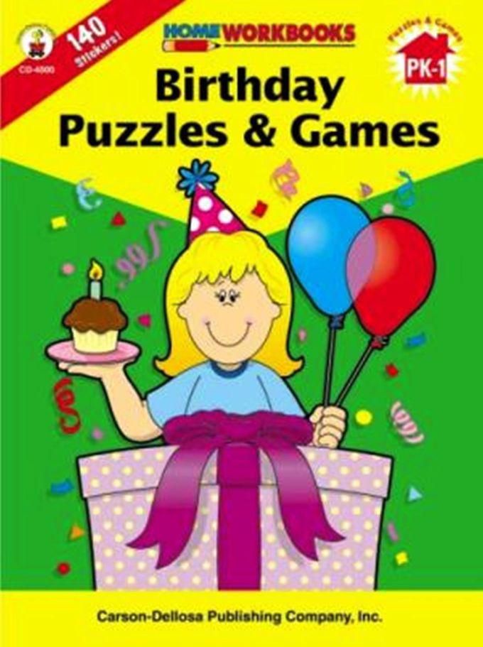 Birthday Puzzles & Games