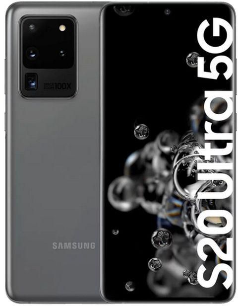 Samsung Galaxy S20 Ultra 5G 6.9" 128GB ROM 12GB RAM SIM: Dual SIM - Cosmic Grey