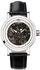 Winner Women's Mechanical Watch Leather Band [1110] -Black+White