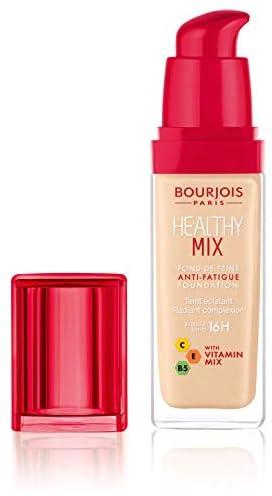 Bourjois Healthy Mix Anti-Fatigue Foundation. 50 Rose Ivory, 30 ml- 1.0 Fl Oz