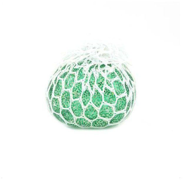 Mesh Squeeze Grape Ball - Green