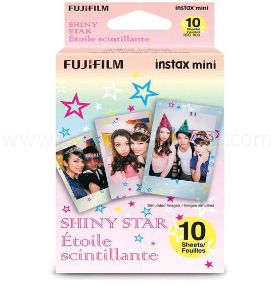 Buy  Fujifilm Instax Mini film 10 sheets (Shiny Star) INSTAXMINI10-SHINY