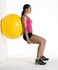 YELLOW EXERCISE GYM YOGA SWISS 65cm BALL GYM FITNESS AB ABDOMINAL KEEP FIT TONE