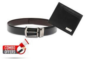 Inahom wallet+belt Genuine Leather