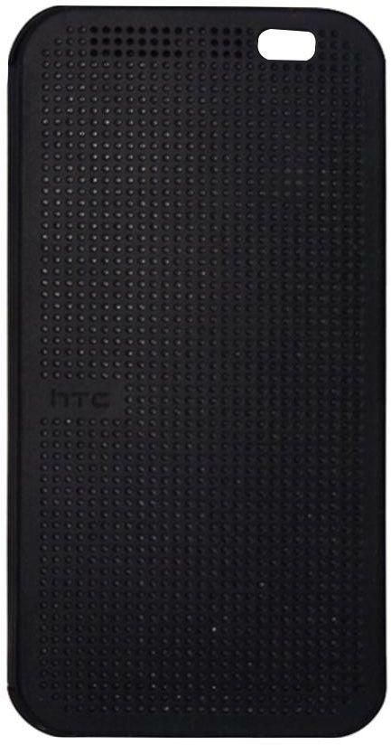 Dot View Flip Cover for HTC One M8 - Black