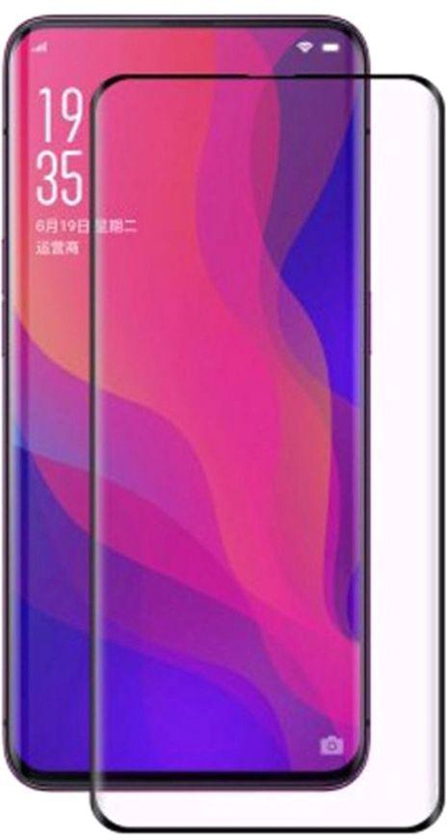 Tempered Glass Screen Protector For OPPO Find X Clear/Black