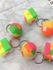 Children's Matching Toy Color Block Puzzle Assembling Ball Keychain Toy