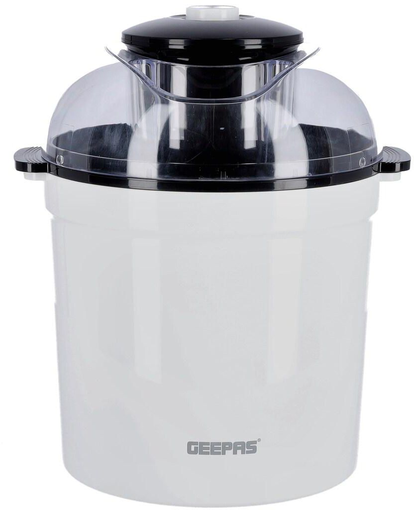 Geepas Gim63027Uk Ice Cream Maker Machine - Bpa Free | Makes Delicious Soft Ice Cream, Gelato, Frozen Yoghurt &amp; Sorbet Machine With Easy To Clean Aluminum Bowl - 1.5Qt