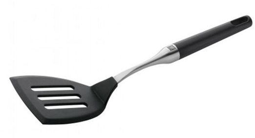 Zwilling 37620000 Twin Pure Silicone Slotted Turner - Black