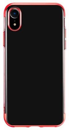 Protective Case Cover For Apple iPhone XR Black/Red
