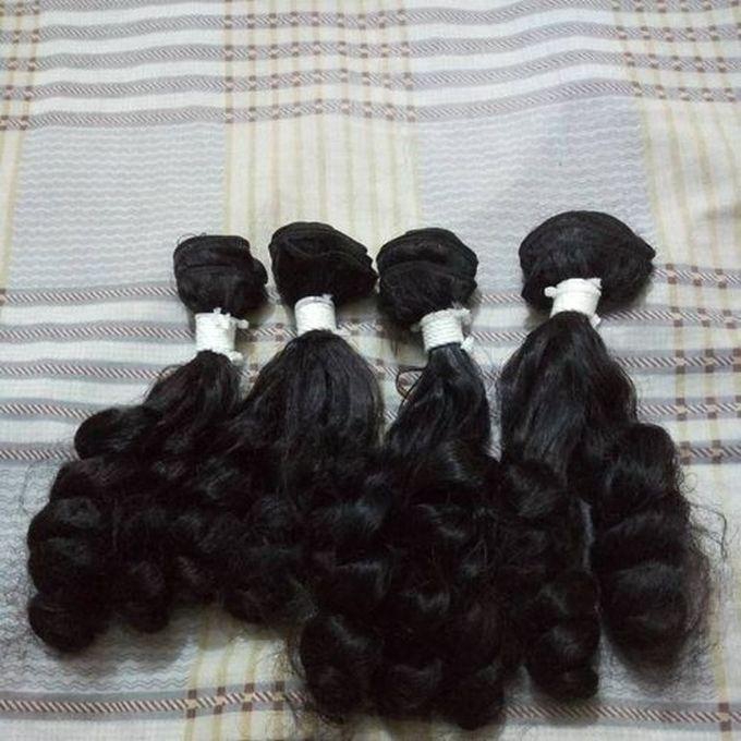 Mongolian Curly Wave Hair 4bundles For Full Hair