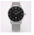 Curren 8231 Quartz Watch Silver Black.