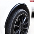 Generic 2pcs Carbon Fiber Style Fender Flares Wheel Lip Body Kits Car Decoration Black