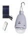 Generic AS-8204-12DRU Solar LED Lamp - White - 2 Pcs
