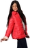 Ktk Red Puffer Jacket For Girls