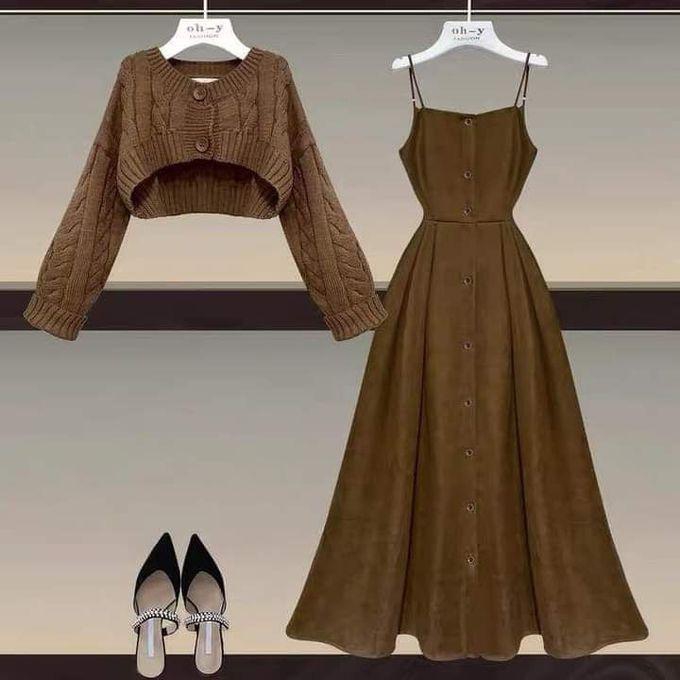 Two-piece Dress- One Size
