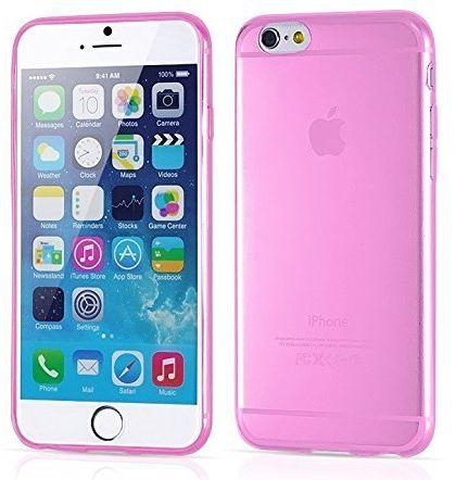 Clear Transparent Case for iphone 6 Plus - Pink