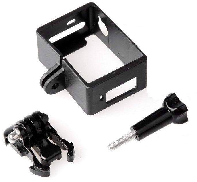 SJCAM Protective Cover Frame Mount With Base Mount and Handle Screw For SJ5000 Action Camera Series
