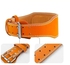 VALEO Genuine Leather Weight Lifting Belt - XS:100cm - Light Brown