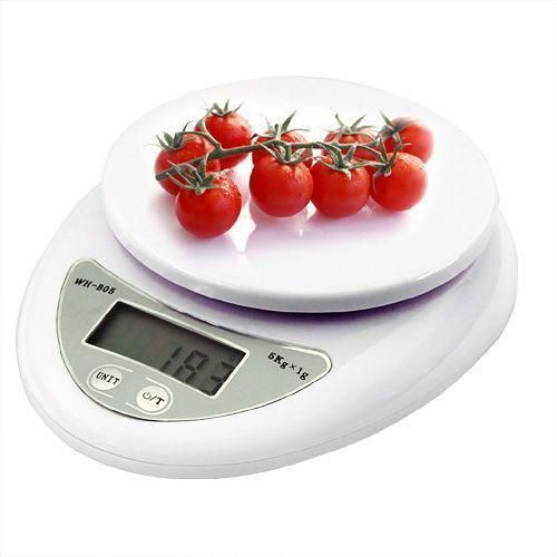 Digital Electric Kitchen Weighing Scales Postal Parcel Food Weight Diet 5Kg LCD
