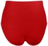 Silvy Red Lycra High Panty Underwear