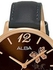 Women's Leather Analog Wrist Watch AH8780X