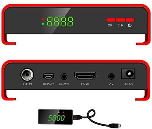 ستارسات SR-400HD برو فل اتش دي، 2 × USB، HDMI، 5000 قناة، اي بي جي، MPEG4، مسح عمياء، يوتيوب، PVR، DVBS2، الالعاب، يدعم 4G وWiFi (جهاز واي فاي غير متضمن)