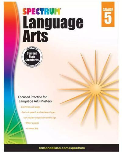 Generic Spectrum Language Arts – Grade 5
