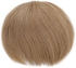Synthetic Hair Front Bangs Extension Short Straight Blonde