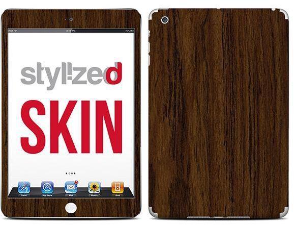 Stylizedd Premium Vinyl Skin Decal Body Wrap For Apple Ipad Mini 1 - Wood Marine Teak