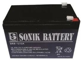Rechargeable UPS Battery - 12v - 12ah