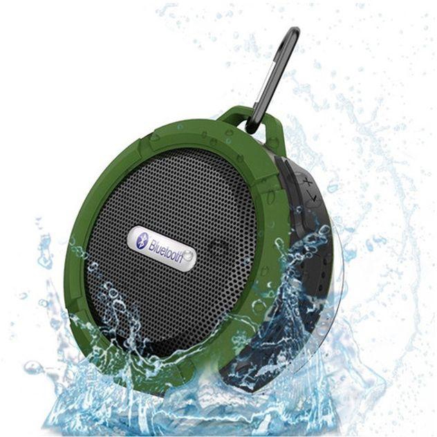 BlueLife Waterproof Bass Stereo Mini Speaker - Brown