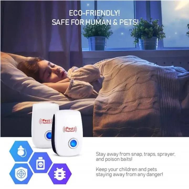 Ultrasonic Pest Repeller Reject Electronic Repellent Killer Household Anti Mosquito Insect Repelent Rejector