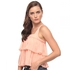 TrendyolMilla Pink Polyester Square Neck Blouse For Women