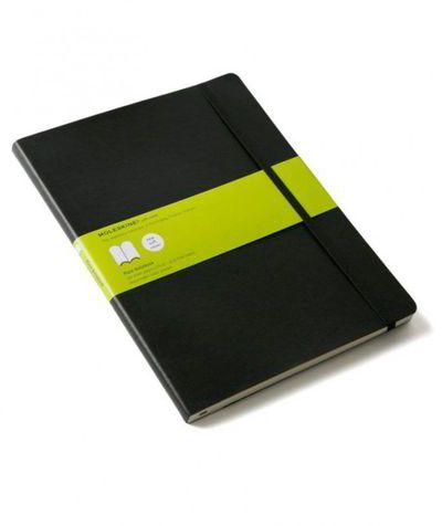 Moleskine X-Large Plain Soft Notebook - Black