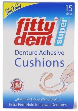 Denture Adhesive cushions 15 Pcs