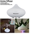 Excelvan Air Purifier Aroma Diffuser Ultrasonic Humidifier - White UK