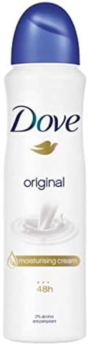 Dove Original, Strong Antiperspirant Deodorant For Women, Clean And Fresh Fragrance Aerosol, Long Lasting Anti Sweat And Body Odour Protection Spray 250ml