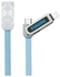 Remax Armor RC-067t - 2-in-1 USB to Lightning and Micro-USB Charge and Sync Cable - 1 Meter - Blue